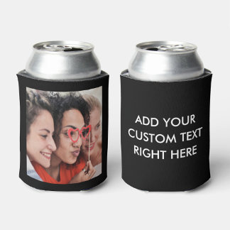 Enfriador De Latas Texto personalizado y foto