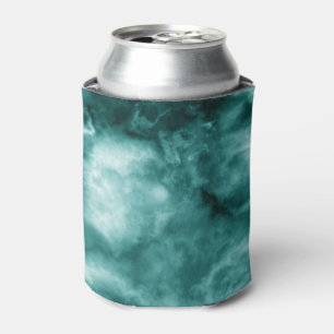 Enfriador De Latas Textura de mármol verde oscuro