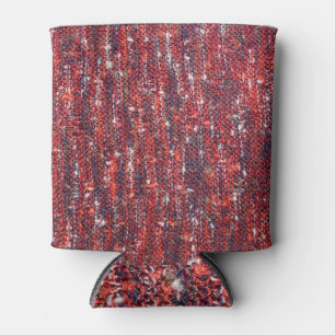 Enfriador De Latas Textura de punto colorida: fondo acogedor