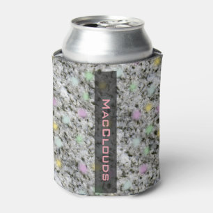 Enfriador De Latas Textura en colores pastel de la roca de la