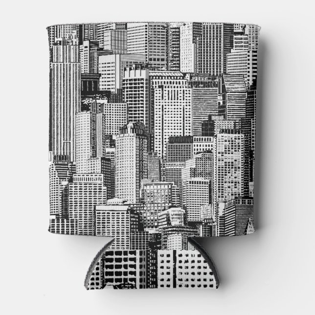 Enfriador De Latas Textura isométrica sin foco en la ciudad de los ra (Anverso)