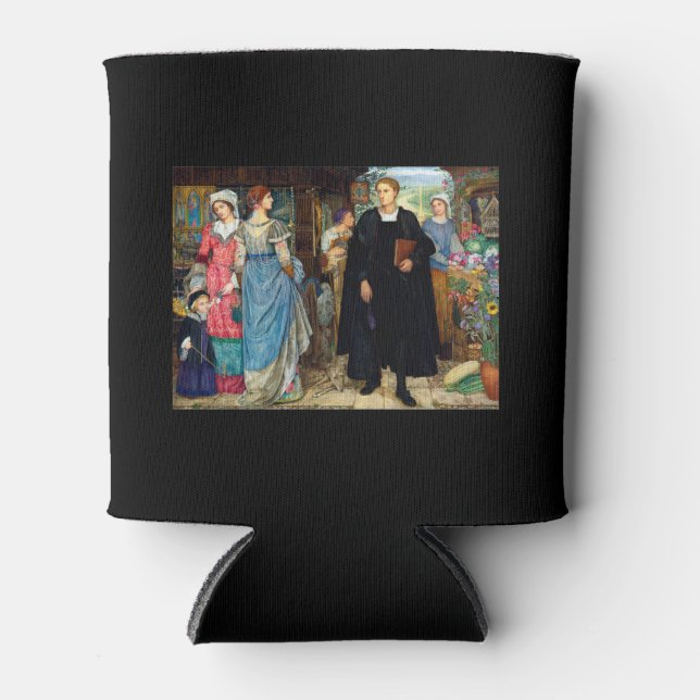 Enfriador De Latas The Chance Meeting c. 1907 Por Kate Elizabeth Bunc (Anverso)