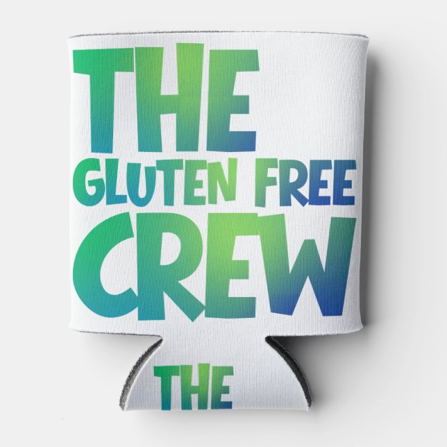 Enfriador De Latas The Gluten Free Crew (Anverso)