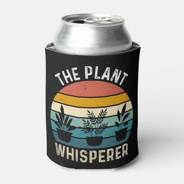 Enfriador De Latas The Plant Whisperer Funny (Lata Anverso)