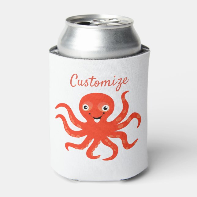Enfriador De Latas Thunder_Cove de pulpo rojo curado (Lata Anverso)