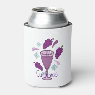 Enfriador De Latas Thunder_Cove de vacaciones de bebida de vino de ce