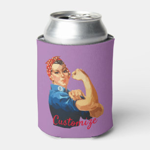 Enfriador De Latas Thunder_Cove: Empoderamiento femenino enmascarado