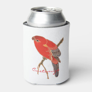 Enfriador De Latas Thunder_Cove, loro rojo tropical