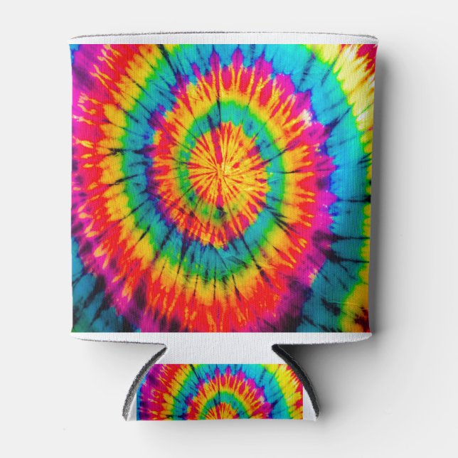 Enfriador De Latas Tie Dye (Anverso)