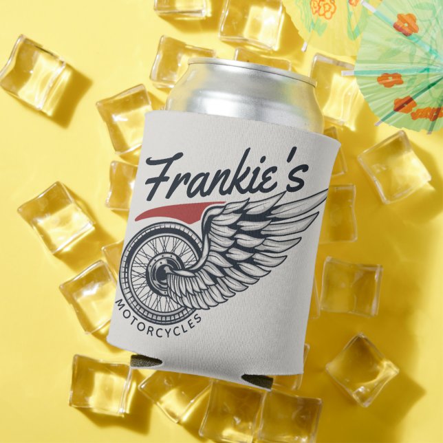 Enfriador De Latas Tienda personalizada de motocicletas Volando en bi (Verano in situ)