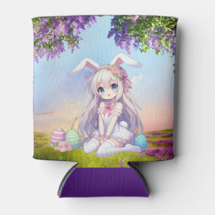 Enfriador De Latas tierno, anime la primavera/Pascua