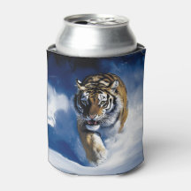 Tigre en la nieve