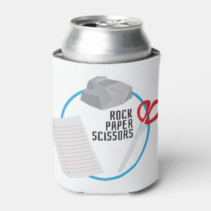 Enfriador De Latas Tijeras de papel de roca