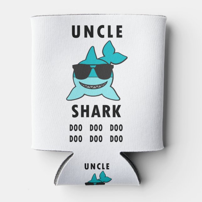 Enfriador De Latas TÍO SHARK Doo Doo Doo (Anverso)