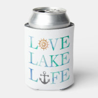 Tipografía acuática náutica de Love Lake Life