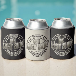 Enfriador De Latas Tipografía Retro Vintage Genial para la Fiesta de 