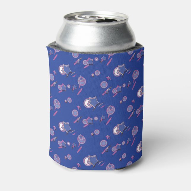 Enfriador De Latas Tiro de estrellas y cometas Blue Soda Sleeve / Aco (Reverso de la lata)