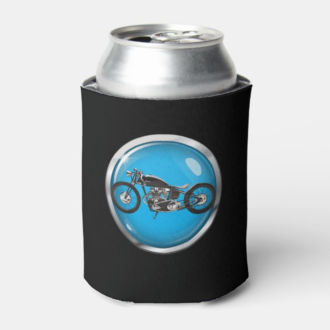 Enfriador De Latas Titular del Refrigerador de bebidas de la motocicl (Lata Anverso)