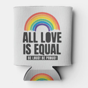 Enfriador De Latas Todo el amor es igual orgullo LGBT igualdad de der