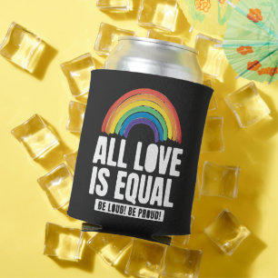 Enfriador De Latas Todo el amor es igual orgullo LGBT igualdad de der
