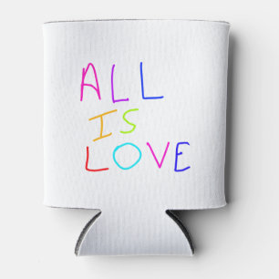 Enfriador De Latas Todo es amor arcoíris orgullo colorido LGBTQ gay j