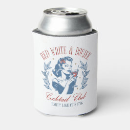 Enfriador De Latas Todos los blancos rojos y bujee americanos