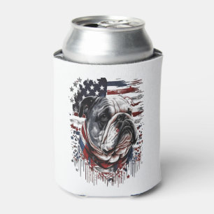 Enfriador De Latas TODOS LOS PERROS AMERICANOS HOMBRES DE bulldog ing