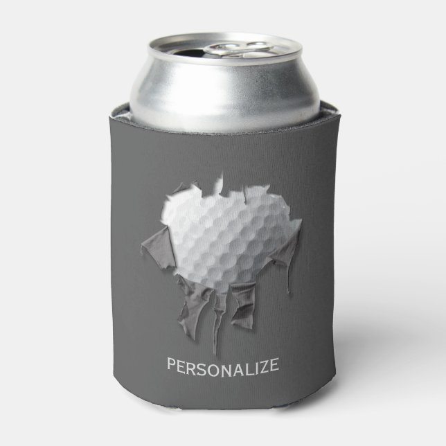 Enfriador De Latas Torn Golf Ball (Lata Anverso)