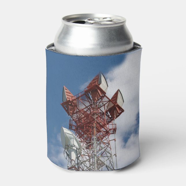 Enfriador De Latas Torre de telecomunicaciones de microondas (Lata Anverso)