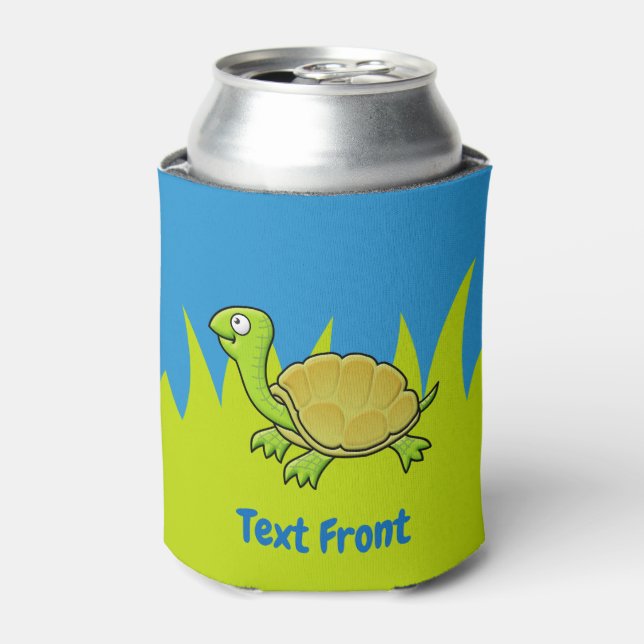 Enfriador De Latas Tortuga personalizado (Lata Anverso)