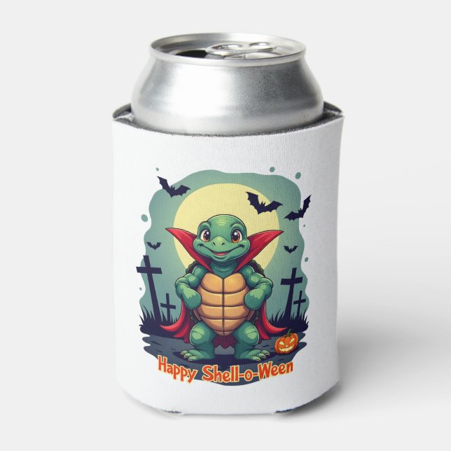 Enfriador De Latas Tortuga Shell-o-Ween (Lata Anverso)