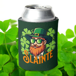 Enfriador De Latas Tostada Irlandesa Slainte St Patrick's Day persona