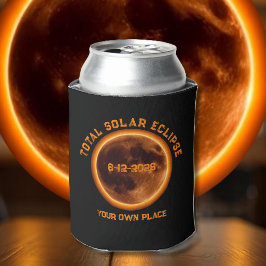 Enfriador De Latas Total Solar Eclipse August 12 2026