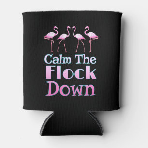 Enfriador De Latas Tranquilo, Flamingo Desagradable