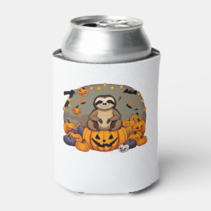 Enfriador De Latas Traslado clásico de esloth-o-ween
