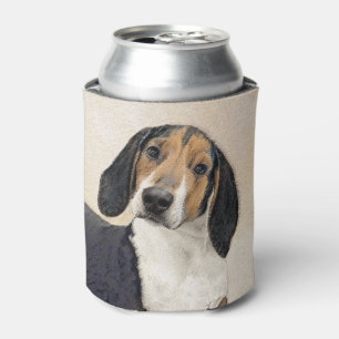 Enfriador De Latas Treeing Walker Coonhound Painting - Arte original