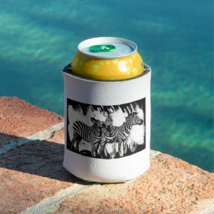 Enfriador De Latas Tres Cebras Pintando