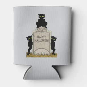 Enfriador De Latas Tres diablillos Feliz Halloween