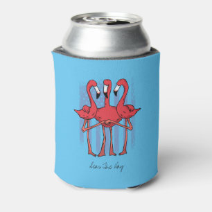 Enfriador De Latas Tres Mares Flamingos El Día