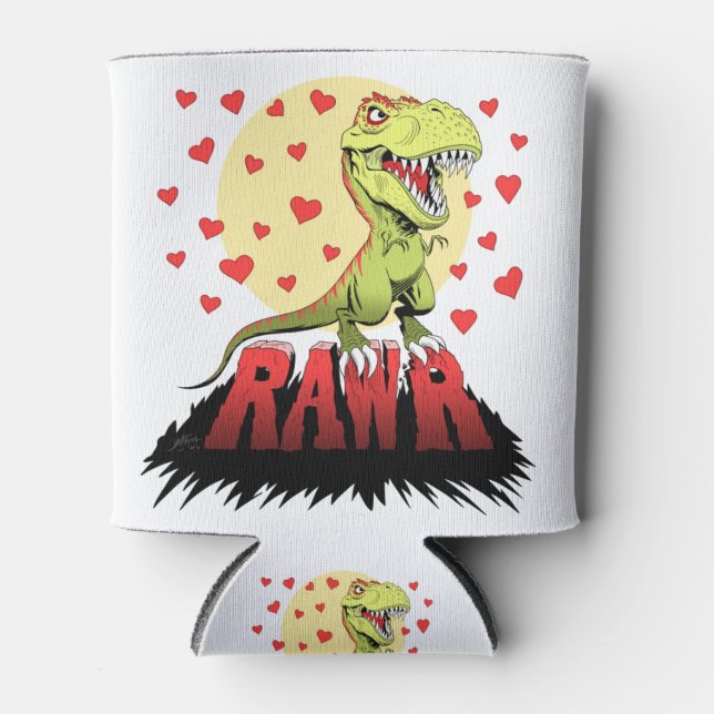 Enfriador De Latas Trex Rawr (Anverso)