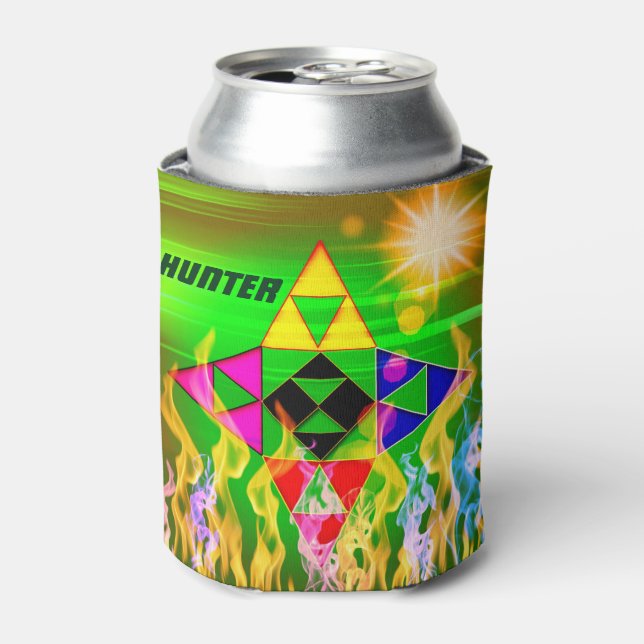 ENFRIADOR DE LATAS TRIANGLES GALORE - PUEDEN TENER - NIÑOS (Lata Anverso)