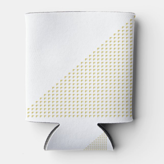 Enfriador De Latas Triângulo com triângulos em 3D (Anverso)