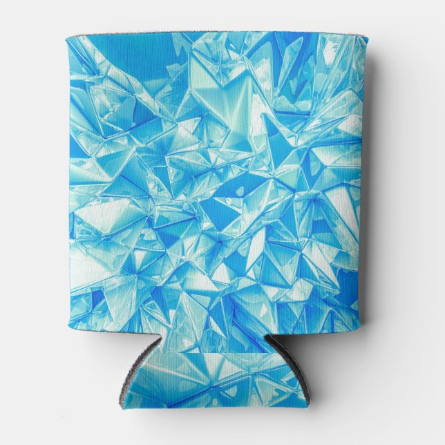 Enfriador De Latas Triángulo de cristal, fondo 3D representado. (Anverso)