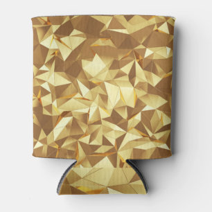 Enfriador De Latas Triángulo de oro: Textura de fondo abstracta.