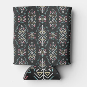 Enfriador De Latas Tribal de estilo étnico sin foco