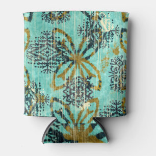 Enfriador De Latas Tribal desgarrador: Motif de alfombra étnica