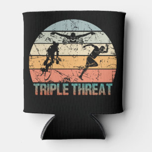 Enfriador De Latas Triple amenaza - Atleta Triatlón