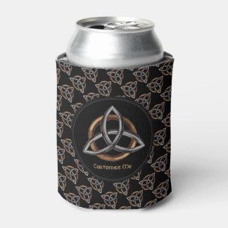 Enfriador De Latas Triquetra (Marrón/Plata)
