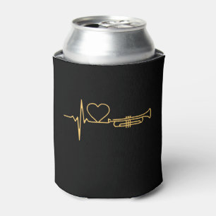 Enfriador De Latas Trompeta - Regalo del latido de la trompeta
