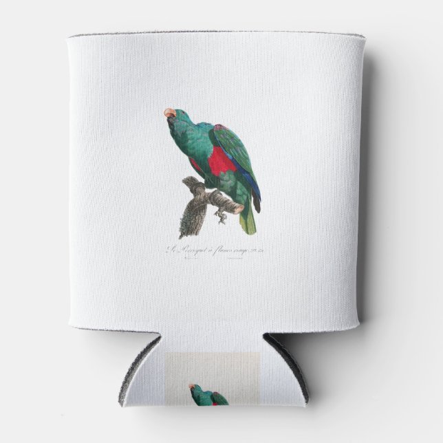 Enfriador De Latas tropical macaw parrot (Anverso)